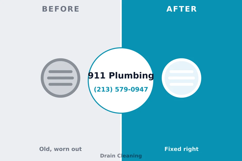 Before and after: plumbing company Donna, TX